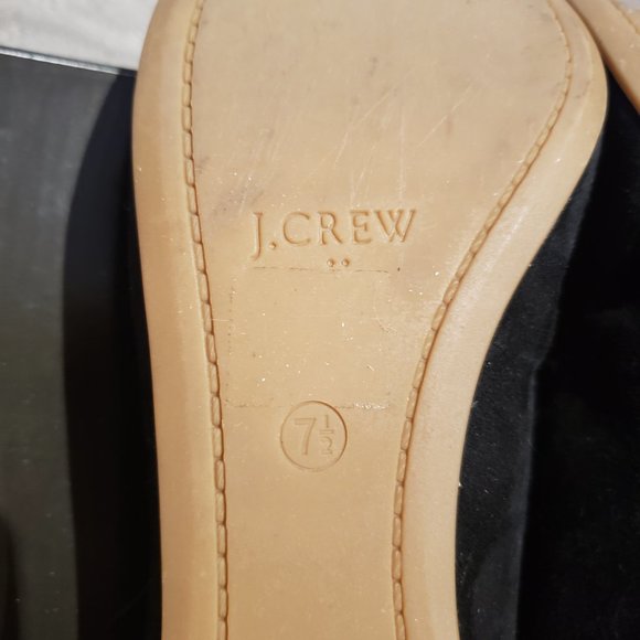 J. Crew Anya Suede Ballet Flats - Picture 2 of 9